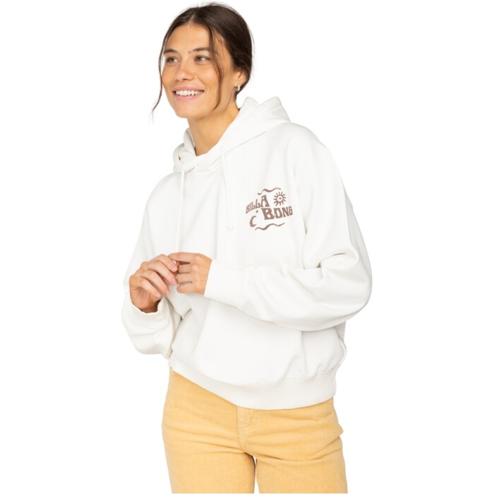 【週末価格】Hella RACE HOODIE ivory 2024 Billabong Womens Snake Mantra Hoodie EBJSF00158 - Salt